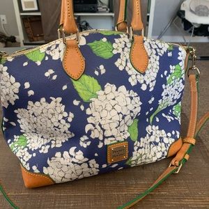 Dooney & Bourke hydrangea satchel